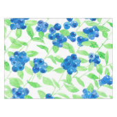 Blauwbessen waterverf patroon tafelkleed (Voorkant (Horizontaal))