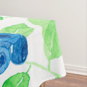 Blauwbessen waterverf patroon tafelkleed (Voorbeeld)
