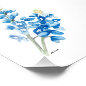 Blauwbijen 4 fotoafdrukken foto afdruk (Hoek)