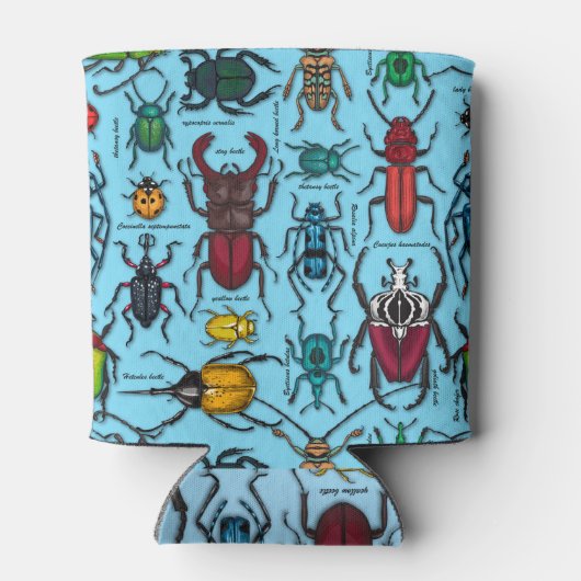 Blauwbijen Blikjeskoeler (Achterkant)