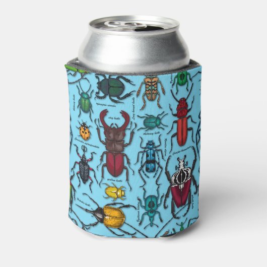 Blauwbijen Blikjeskoeler (Blikje Achterkant)