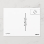 Blauwbijen Briefkaart (Achterkant)