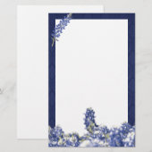 Blauwbijen Briefpapier (Voorkant / Achterkant)