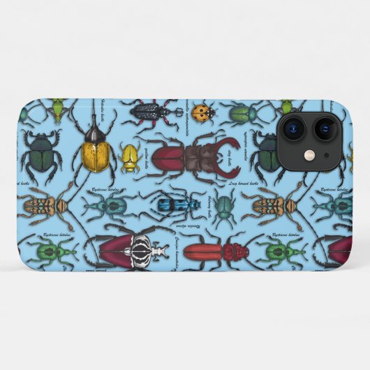Blauwbijen Case-Mate iPhone Case (Achterkant (horizontaal))