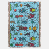 Blauwbijen Deken (Voorkant Verticaal)