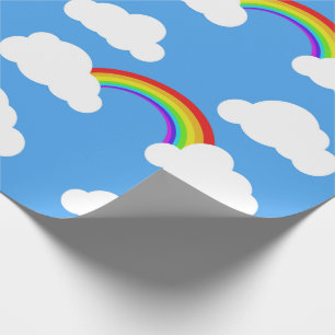 Blauwbijen en regenbogen - cadeaubonen cadeaupapier