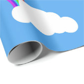 Blauwbijen en regenbogen - cadeaubonen cadeaupapier (Rol Hoek)