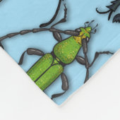 Blauwbijen Fleece Deken (Hoek)