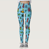 Blauwbijen Leggings (Voorkant)
