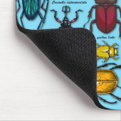 Blauwbijen Muismat (Hoek)