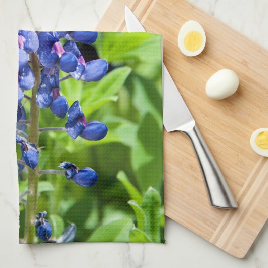 Blauwbijen Theedoek (Quarter Fold)