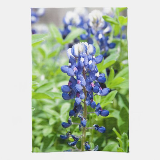 Blauwbijen Theedoek (Verticaal)