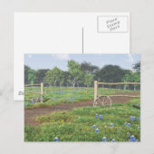 Blauwbijenveld Briefkaart (Voorkant / Achterkant)