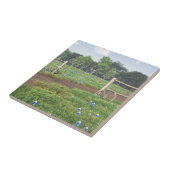 Blauwbijenveld Tegeltje (Zijkant)