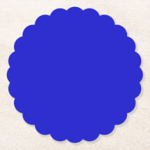 Blauwblauw Onderzetters met schroefdraad