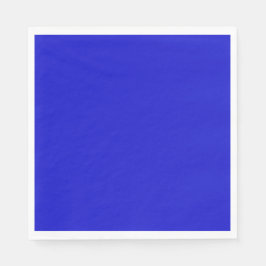 Blauwblauw papier Napkins Servet