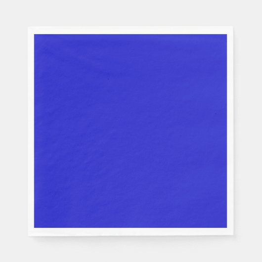 Blauwblauw papier Napkins Servet (Voorkant)