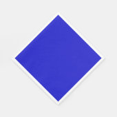 Blauwblauw papier Napkins Servet (Hoek)