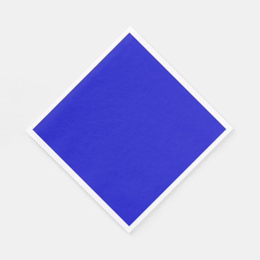 Blauwblauw papier Napkins Servet (Hoek)