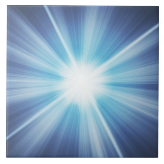 Blauwblauw Tegeltje (Voorkant)