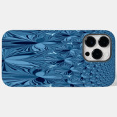 Blauwblauwe rog Case-Mate iPhone case (Achterkant (horizontaal))