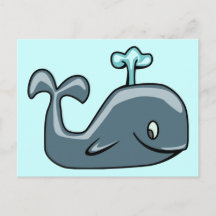 BLAUWBLAUWZUIVER GRAY WHALE CARTOON DIER SEALI