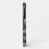 Blauwbloem blauw bloem Case-Mate iPhone case (Achterkant/links)
