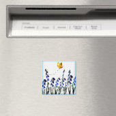Blauwbloem Bovlinderlente Magneet (Insitu (Vaatwasser))