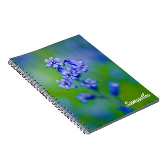 Blauwbloem notitieboek (Rechterzijde)