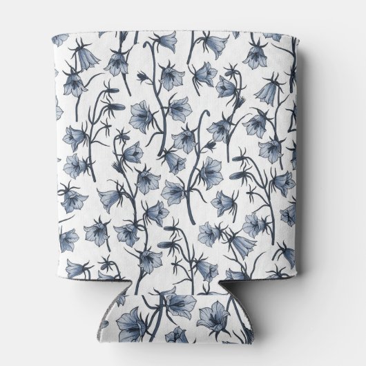 Blauwbloemen, haarklokken, bloemen blikjeskoeler (Achterkant)