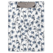 Blauwbloemen, haarklokken, bloemen klembord (Voorkant)