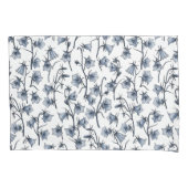 Blauwbloemen, haarklokken, bloemen kussensloop (Voorkant-Links)