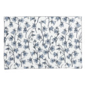 Blauwbloemen, haarklokken, bloemen kussensloop (Voorkant-Rechts)