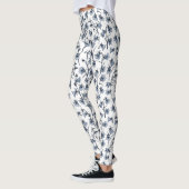 Blauwbloemen, haarklokken, bloemen leggings (Links)