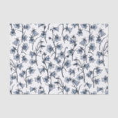 Blauwbloemen, haarklokken, bloemen tissuepapier (Voorkant)