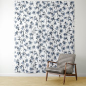 Blauwbloemen, haarklokken, bloemen wandkleed (In situ)