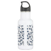 Blauwbloemen, haarklokken, bloemen waterfles  (Achterkant)