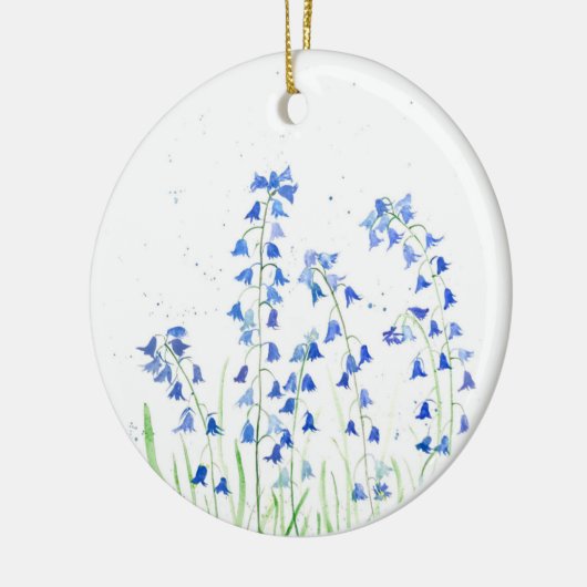 Blauwbloemen ornament (Links)