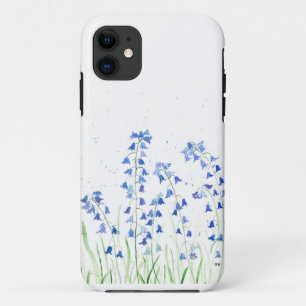 Blauwbloemen veer Case-Mate iPhone case