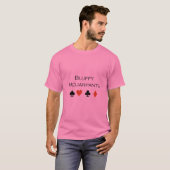 Blauwbloemig T-shirt (Voorkant volledig)