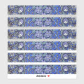 Blauwbloemsticker Sticker (Vel)