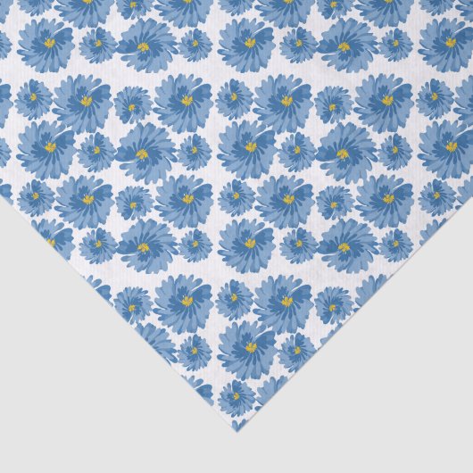 Blauwblokpapier Tissuepapier (Detail)