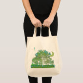 Blauwbomen Tote Bag (Voorkant (product))