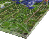 Blauwbonen en Indiase penselen Snijplank (Hoek)