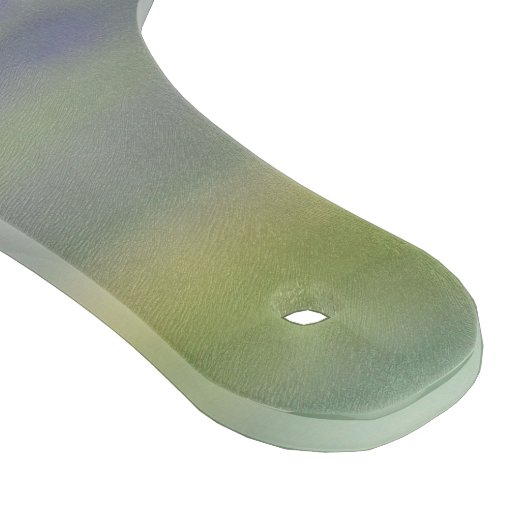 Blauwbonnaars Blauwe Bloemen Texas Texan Floral Snijplank (Hoek)