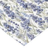 Blauwbonnaars Bloemen Blauwe Waterverf Wilde bloem Korte Tafelloper (Hoek)