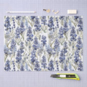 Blauwbonnaars Bloemen Blauwe Waterverf Wilde bloem Tissuepapier (Craft)