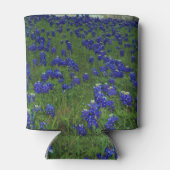 Blauwbonnetjes Blauwe Bloemen Texas Floral Koelbox Blikjeskoeler (Achterkant)