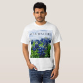 Blauwbonnetjes Blauwe Vloeren Texas texan Floral T T-shirt (Voorkant volledig)