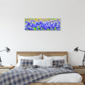 Blauwbonnetjes Canvas Afdruk (Insitu (Slaapkamer))